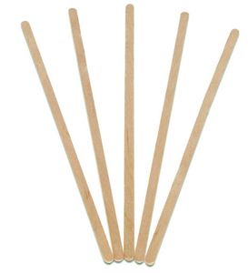 7-1/2"  WOODEN COFFEE STIRRERS (10/1000/CS)